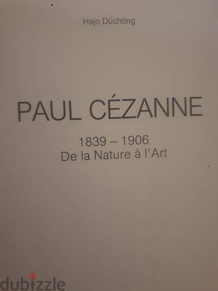 paul cezanne,livre art grand format,en couleurs 1