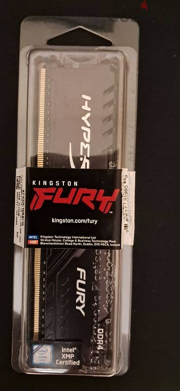 Hyperx Fury RAM 8Gb DDR4 3200Mhz BOXED 1