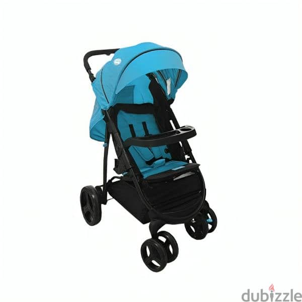 Foldable Baby Stroller With Basket Storage 1