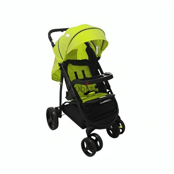 Foldable Baby Stroller With Basket Storage 2