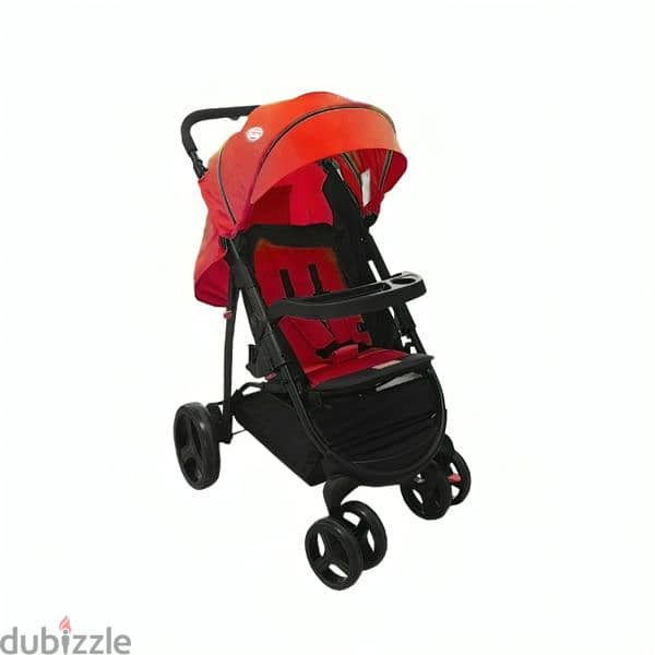 Foldable Baby Stroller With Basket Storage 3