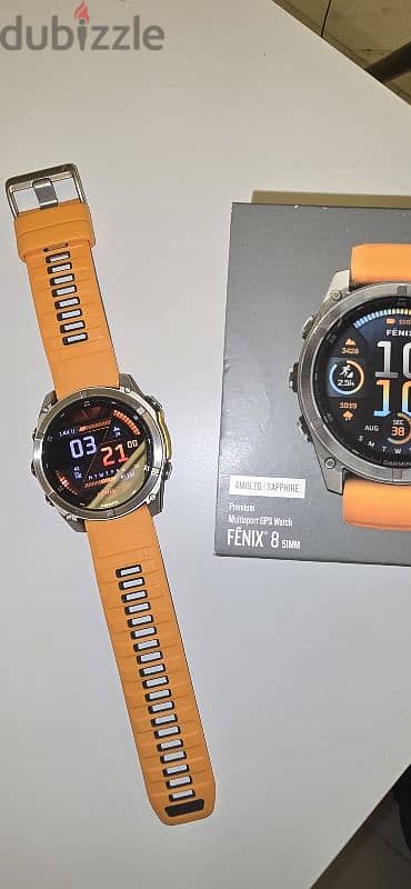 garmin fenix 8 51mm Sapphire 0