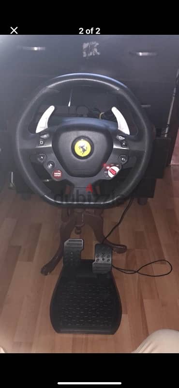 Ferrari thrustmaster steering wheel