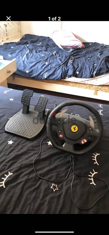 Ferrari thrustmaster steering wheel 1