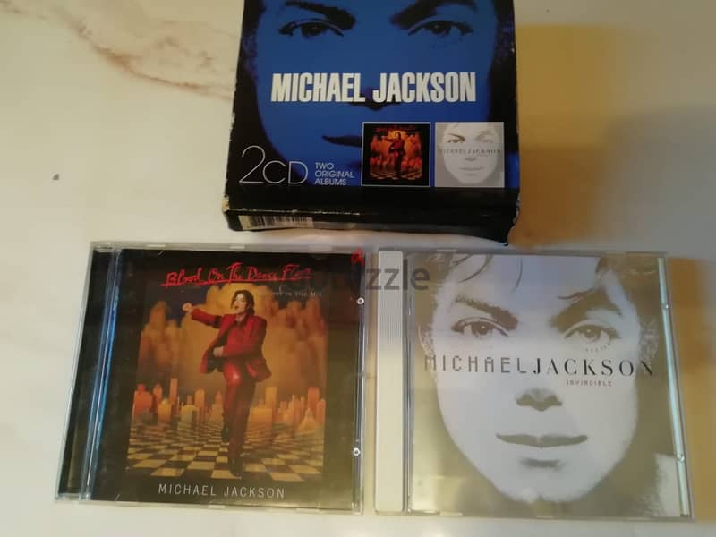 Michael Jackson 2 albums box set 0