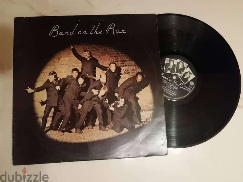 Paul McCartney & the Wings – Band On The Run vinyl album 0