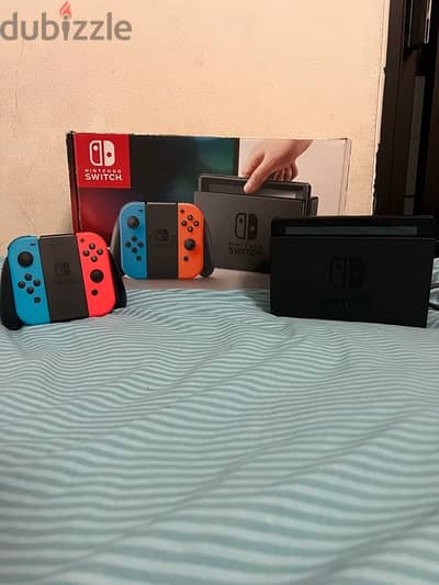 USED like new nintendo switch with controller and everything