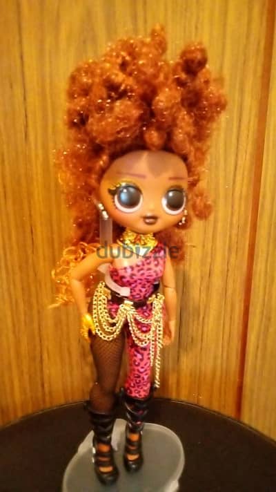 LOL REMIX ROCK FEROCIOUS OMG Great Rare doll in her Own wear+Boots=32$