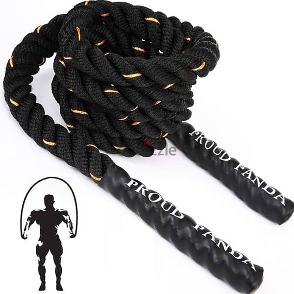 Heavy jump rope 6m length 0