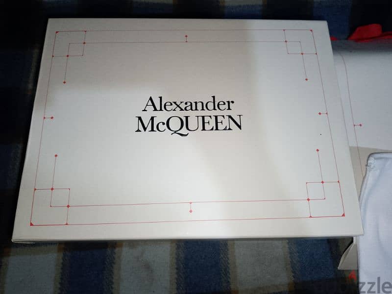 Alexander McQueen white shoes. 1