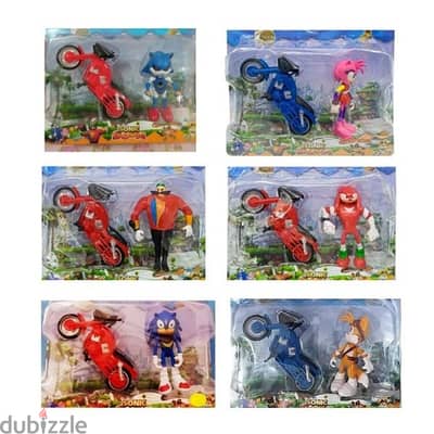 Sonic Action Figures With Bikes