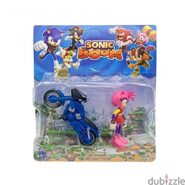 Sonic Action Figures With Bikes 3