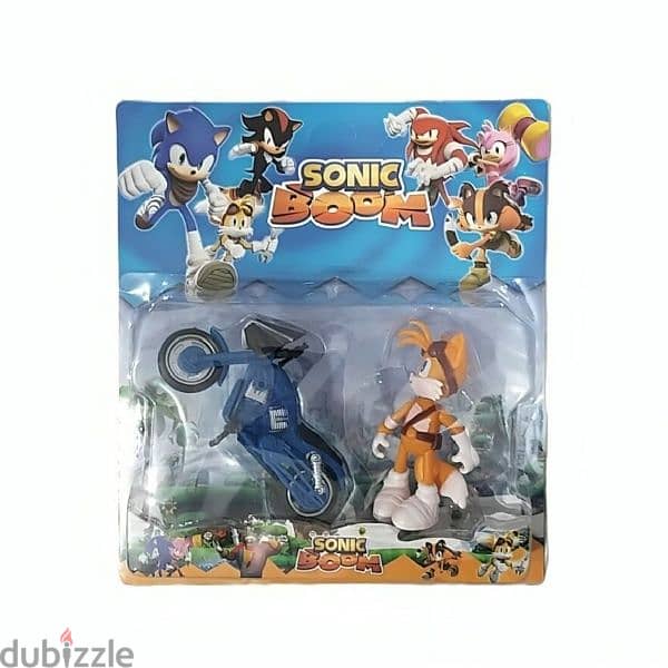 Sonic Action Figures With Bikes 4