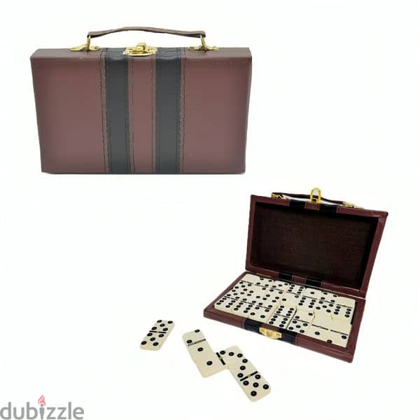 Dominos Portable Case Game Set For Kids 1