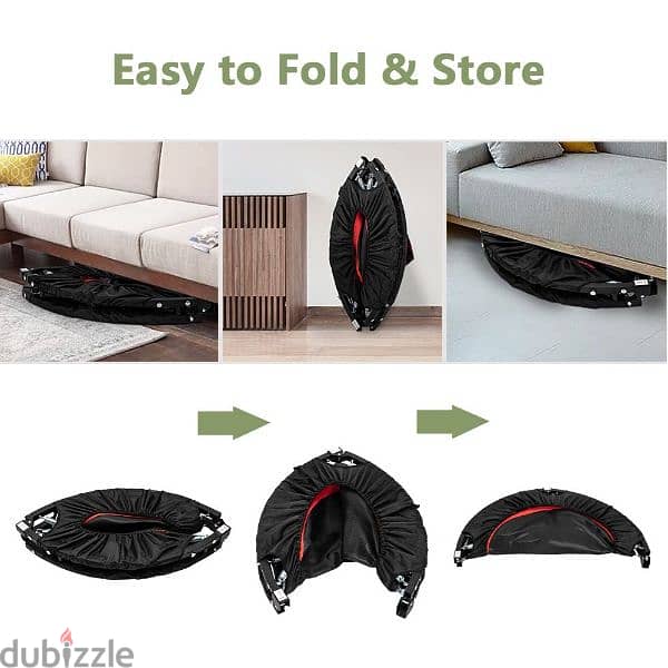 Foldable Fitness Trampoline 1