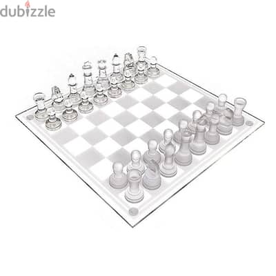 Glass Chess Game Set For Kids