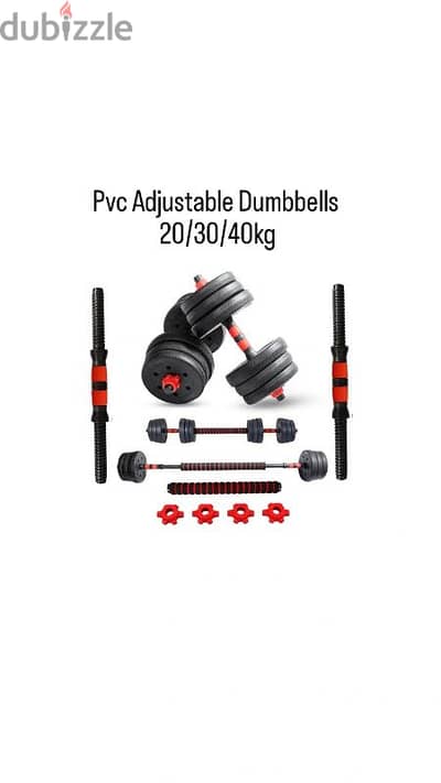 High Quality New PVC Adjustable Dumbbells