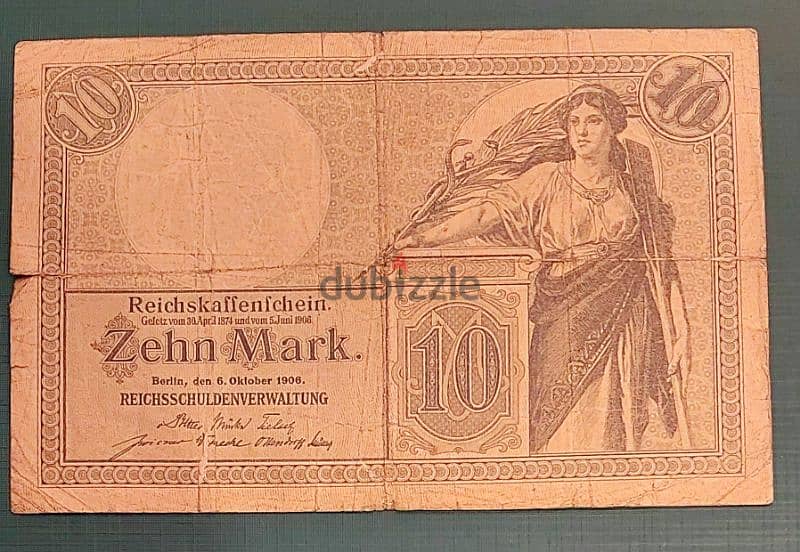 Germany 1906 Berlin 10 Mark 0