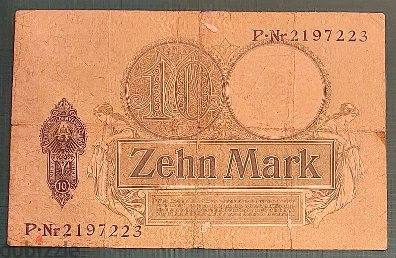 Germany 1906 Berlin 10 Mark 1