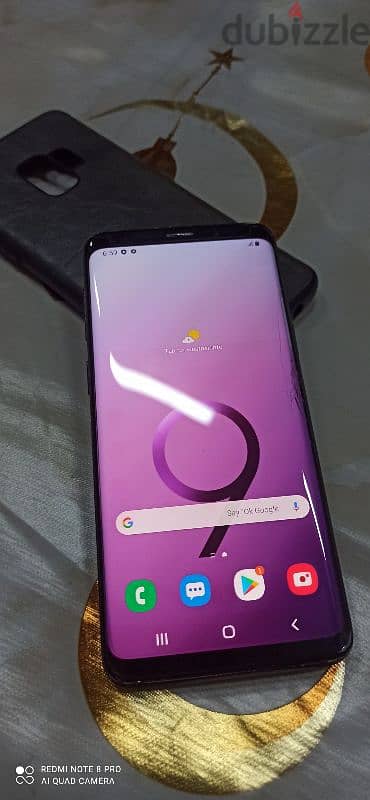 Samsung S9 128Gb 4Gb ram مشعورة شاشتو