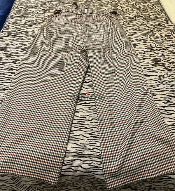 Zara Trendy Pants size M fits L New Condition 1