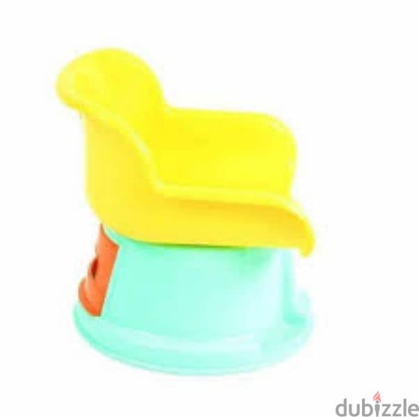 Potty portable in orange color 1