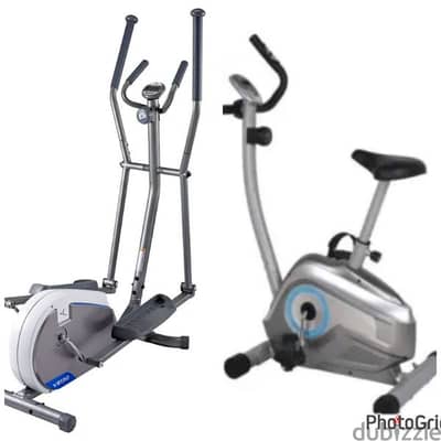 bike and elliptical