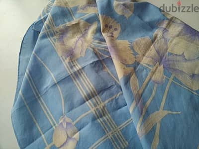 Vintage Gim Renoir blue scarf - Not Negotiable