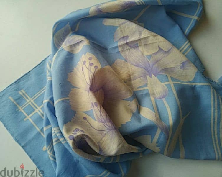 Vintage Gim Renoir blue scarf - Not Negotiable 1