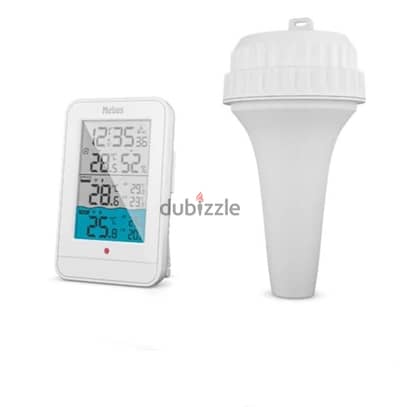 weather station with pool thermometer