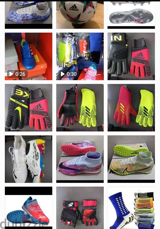 gloves football original nike w adidas w puma كفوف فوتبول 5