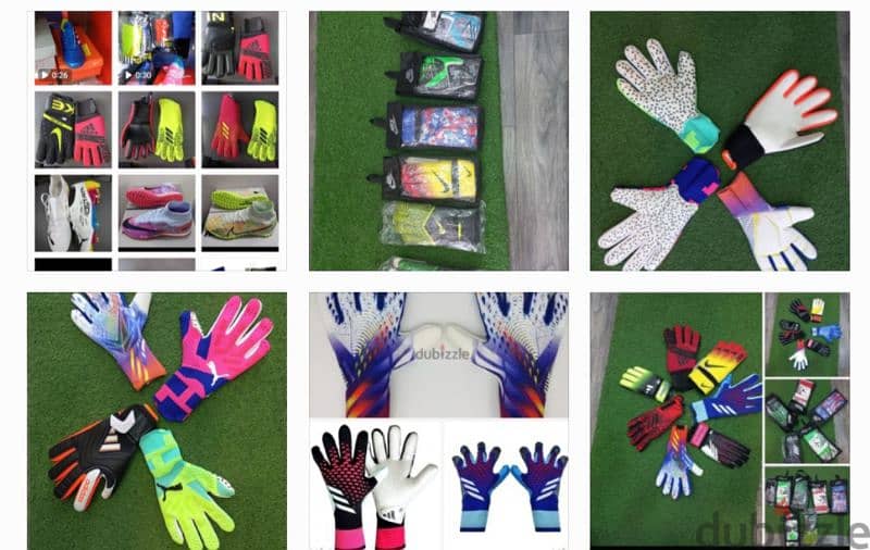 gloves football original nike w adidas w puma كفوف فوتبول 6