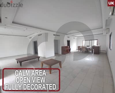 calm area ,open view ,fully decorated -Bir hasan/ بئر حسن REF#UK119142