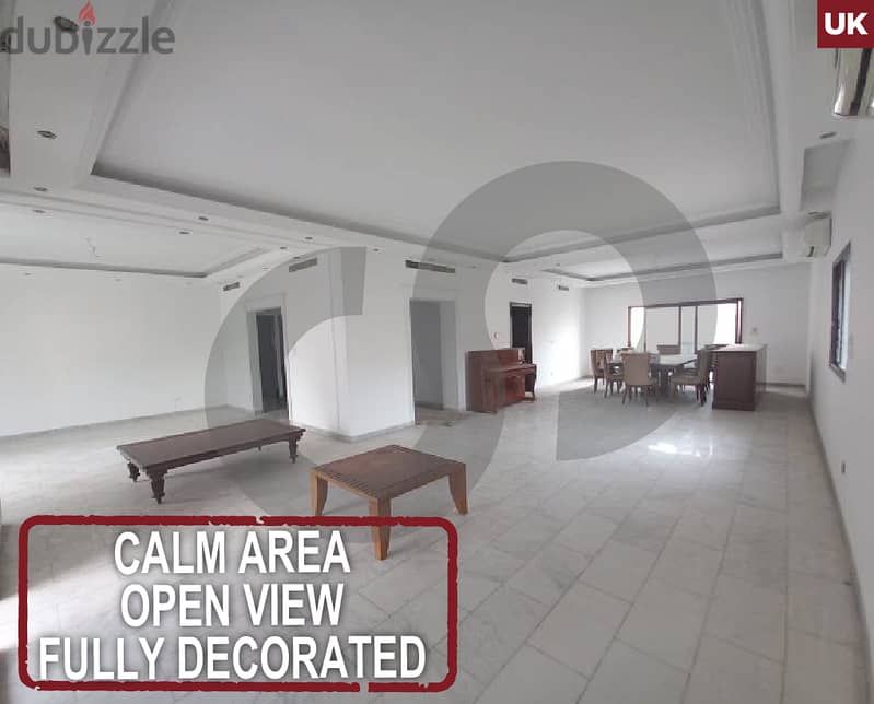 calm area ,open view ,fully decorated -Bir hasan/ بئر حسن REF#UK119142 0