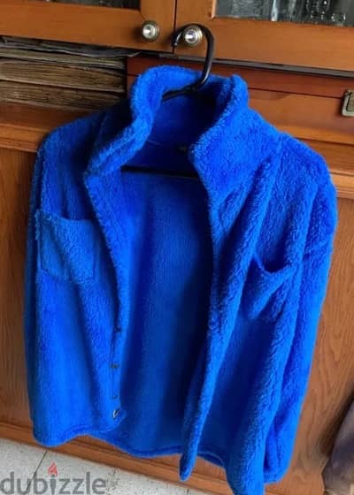 soft fur jacket size small