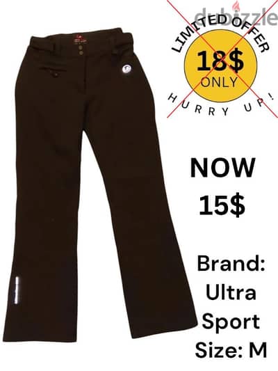 Ultra Sports Snow Pants Snow Apparel Snowboard Snow suits clothes ski