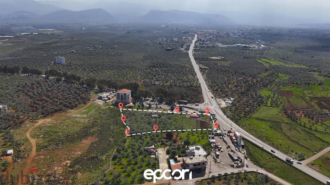 Prime Land for Sale in Btouratij - أرض مميزة للبيع في بتوراتيج 1