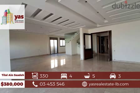 Tilal Ain Saadeh 330m2 | 110m2 Terrace | New Duplex | View | AMK/NER