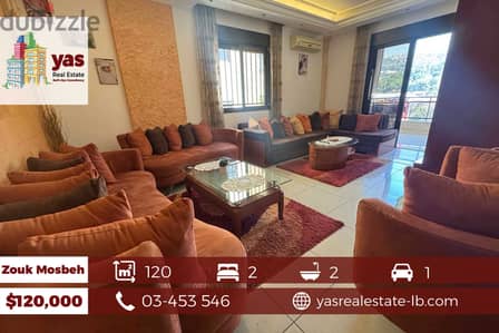 Zouk Mosbeh 120m2 | Furnished Flat | Open View | High End | EL