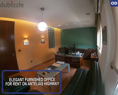 Elegant furnished office for rent on Antelias highway REF#OD119166