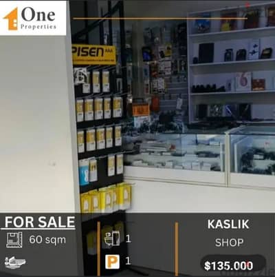 SHOP FOR SALE IN KASLIK