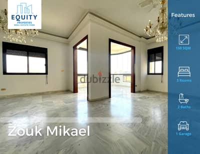 150 SQM Apartment For Rent In Zouk Mikael شقة للإيجار #RK153426