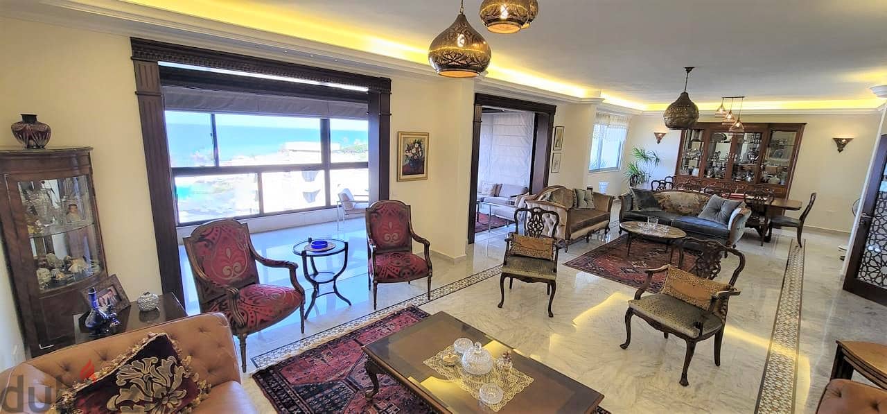 Luxurious Apartment+Sea View 4 Sale in Dawhet el Hoss- Aley -دوحة الحص 0