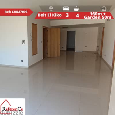 Apartment with terrace in Beit El Kiko شقة مع تراس في بيت الكيكو