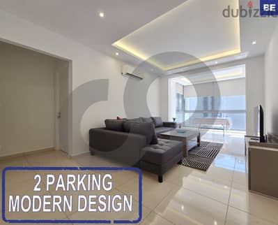 2 PARKING -- MODERN DESIGN IN ACHRAFIEH ! REF#BE119174 !