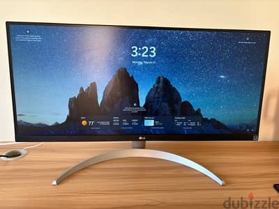 LG ultrawide monitor 29in 100hz