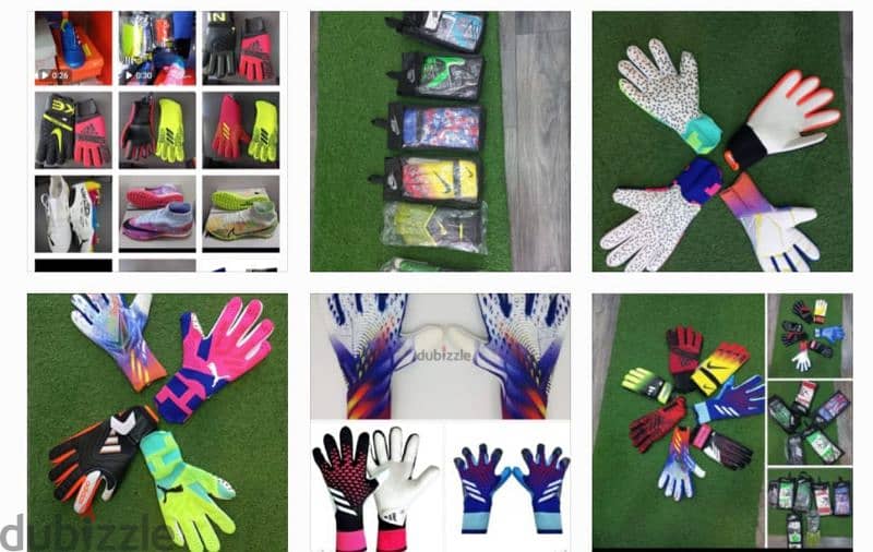 gloves football original كفوف حارس مرما  للفوتبول nike w puma w adidas 2