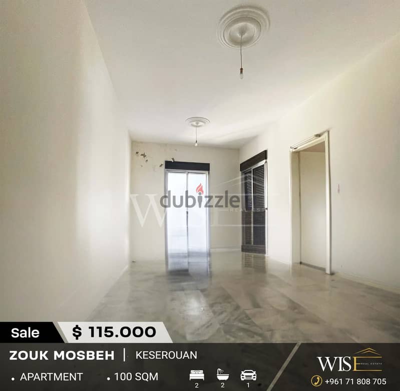  100 SQM Apartment for SALE in Adonis - Zouk Mosbeh ! 0