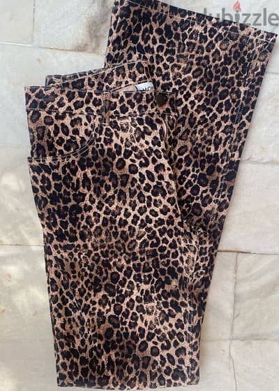 MONKI leopard print pants