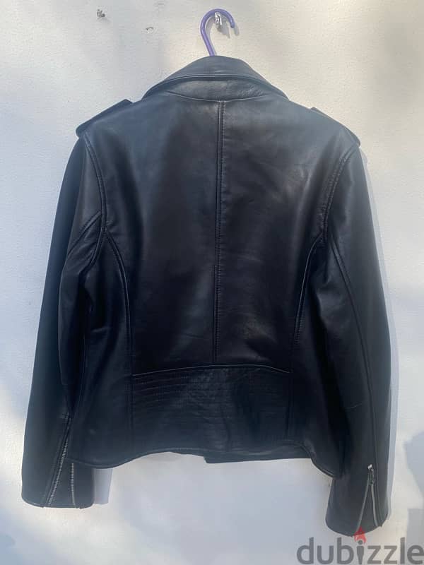 Genuine leather jacket 1